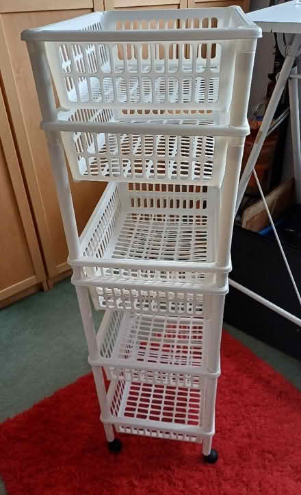 Photo of free Tortarelli mobile storage tray stack (Bilton CV22) #1