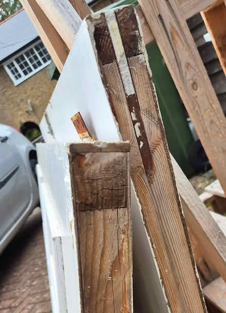 Photo of free 2 hardwood doors (Brockley SE4) #4