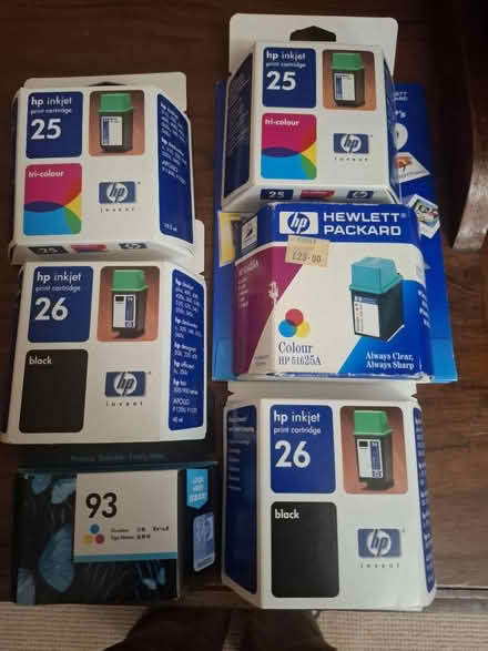 Photo of free Hp ink jet cartridges (Mill Hill) #1