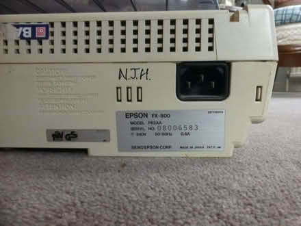 Photo of free Epson matrix dot printer (Datchet SL3) #4