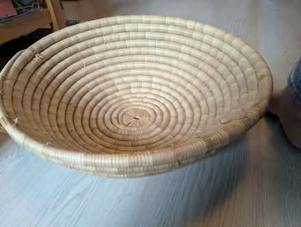 Photo of free Large woven bowl (Abraham Heights LA1) #1