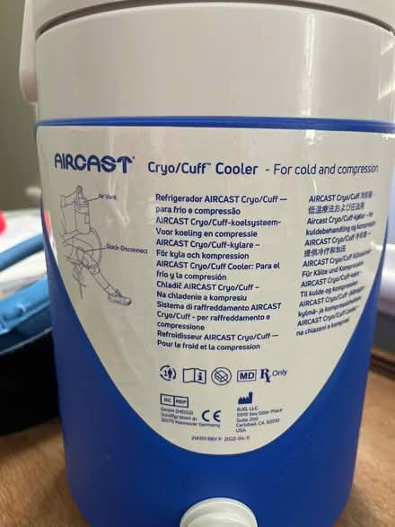 Photo of free Adjustable cooling cuff for knee (Eastbourne BN21) #2