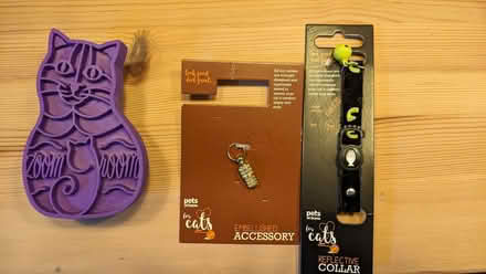 Photo of free Cat Brush and Collar (Priestthorpe BD16) #1