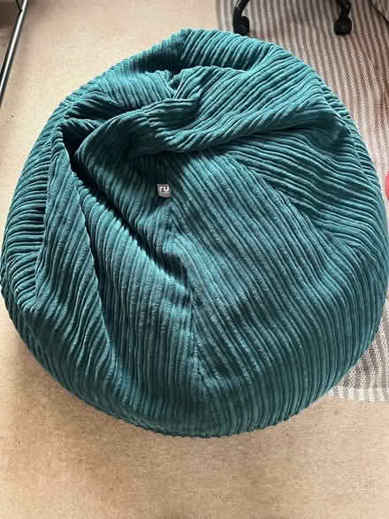 Photo of free Green corduroy beanbag (Sydenham SE26) #1