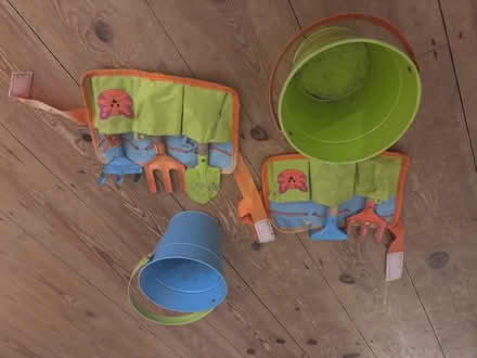 Photo of free Kids garden tool belt with tools and bucket (Belmont TN35) #1