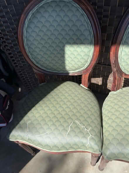 Photo of free Four French chairs (Willow Glen) #4