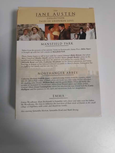 Photo of free Jane Austen DVD Collection (Woolton L25) #3