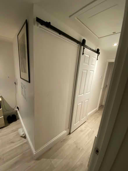 Photo of free Two white doors – one with glass panelling (Church Hill North B98) #2