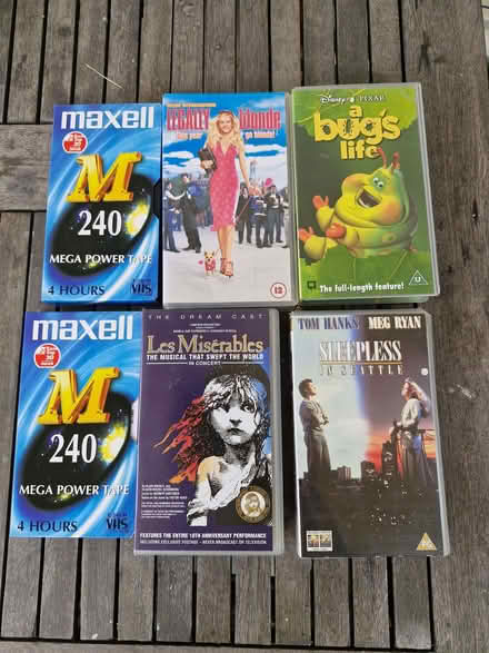 Photo of free VHS videos (Great Baddow CM2) #1