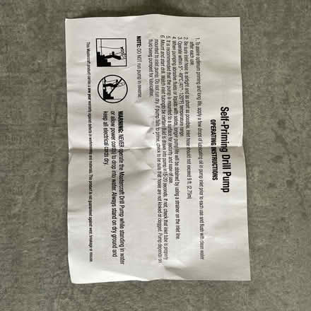 Photo of free Water Pump (Grimsargh PR2) #3