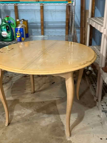 Photo of free Dining Table - Solid wood (North Bethesda off Montrose rd) #3