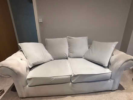 Photo of free Preloved Grey Sofa, Good Condition (Idle BD10) #1