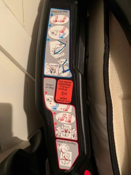 Photo of free Child car seat (Harrogate HG1) #2