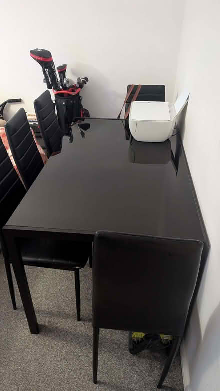 Photo of free Dining table with 5 chairs (Loose ME15) #1