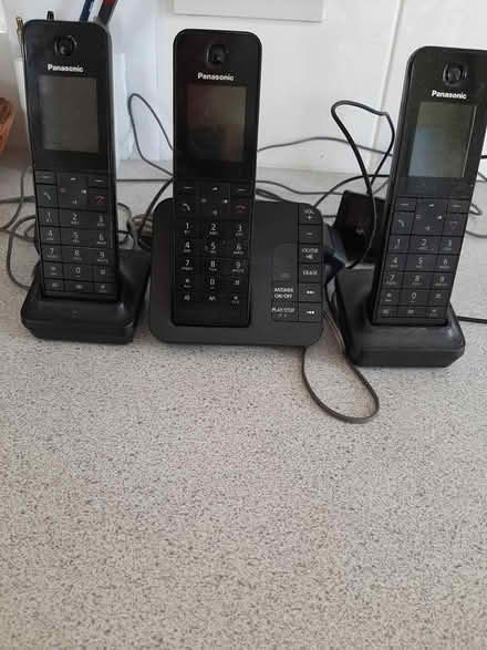 Photo of free Set of 3 landline phones (Whitstable CT5.) #1
