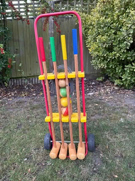 Photo of free Kids croquet set (Melbourn SG8) #2