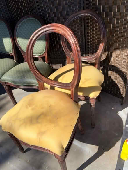 Photo of free Four French chairs (Willow Glen) #3