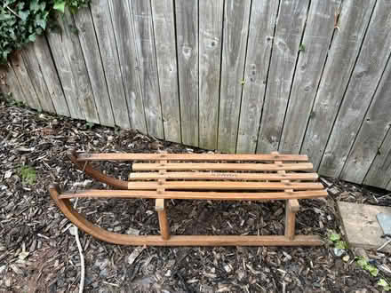 Photo of free Wooden sledge (Ecclesall S11) #1