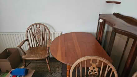 Photo of free Kitchen table with 4matching chairs (Old Bawn Tallaght) #2