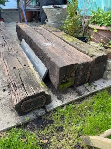 Photo of free Timber railway sleepers (Westcott RH4) #3