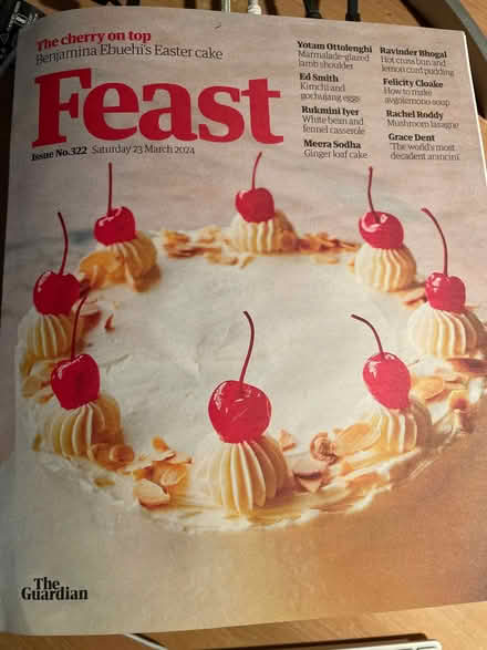 Photo of free FEAST magazines (Leominster HR6) #1