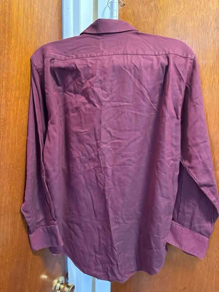 Photo of free Men’s Burgundy Dress Shirt (Clason Point Bronx NY) #2