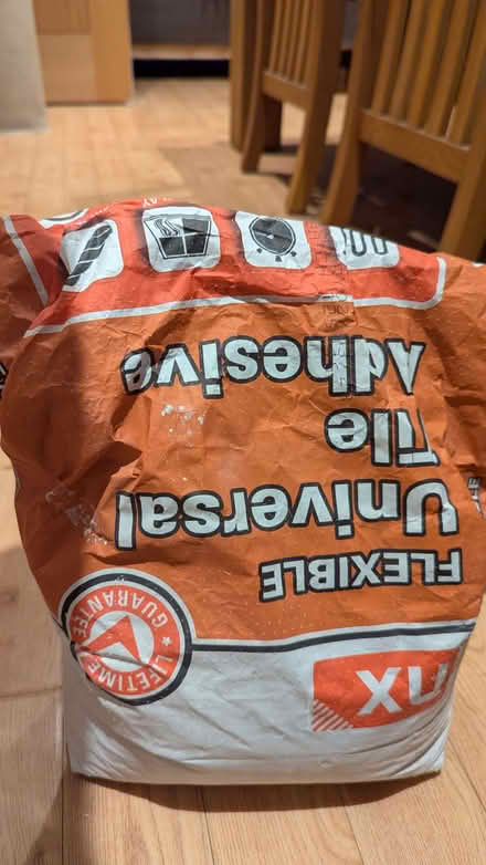 Photo of free Tile adhesive (Bernards Heath AL1) #1