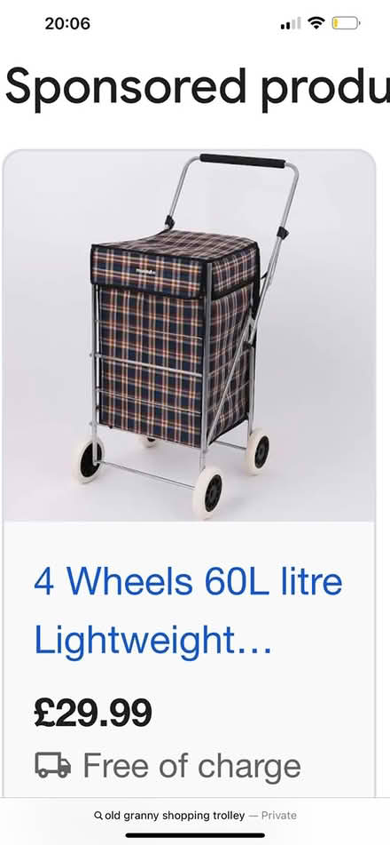 Photo of Big shopping trolley (Uxbridge UB8) #1