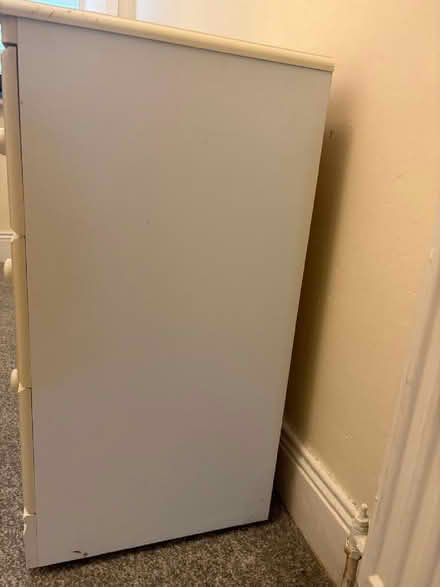 Photo of free Cream 3-Drawer Bedside Chest (Bensham NE8) #2