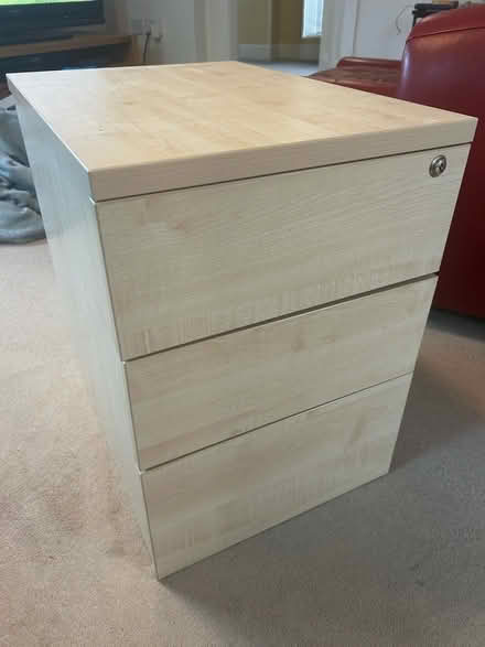 Photo of free Office 3-drawer cabinet (Christleton CH3) #2