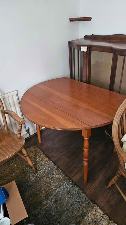 Photo of free Kitchen table with 4matching chairs (Old Bawn Tallaght) #1