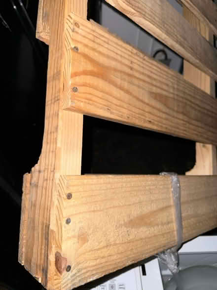 Photo of free Wooden pallet (Valencia Avenue, Sunnyvale) #2