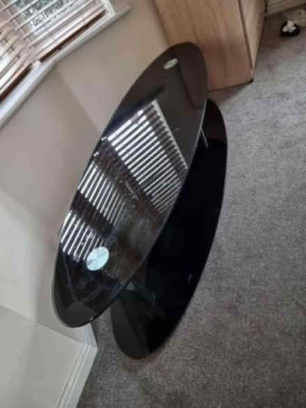 Photo of free Black TV Stand (Monkwick CO2) #1