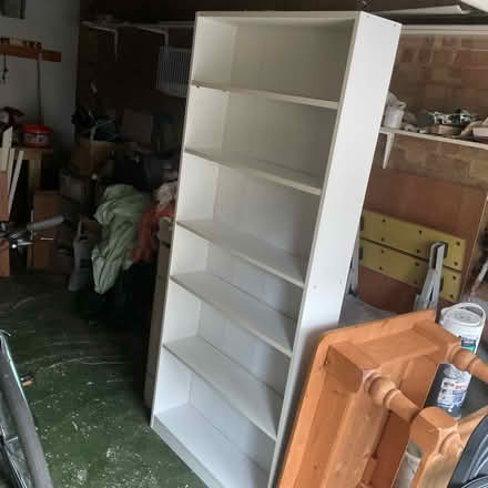Photo of free IKEA white shelving unit (Woking GU21) #1