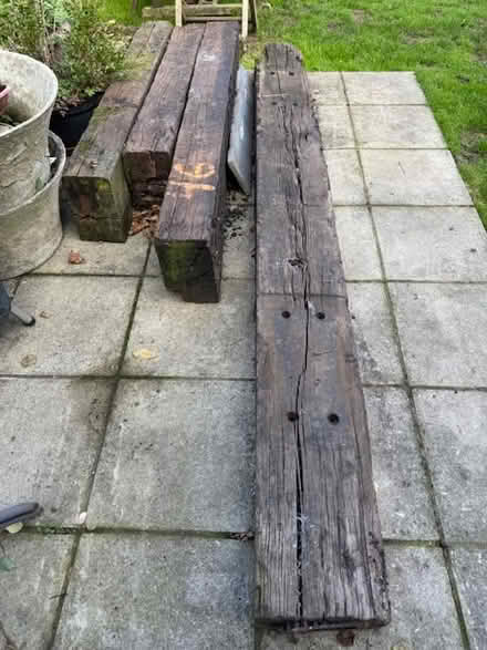 Photo of free Timber railway sleepers (Westcott RH4) #4