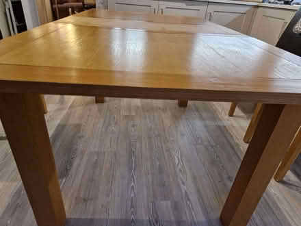 Photo of free Oak Veneer Extending Dining Table (Bracknell Forest RG42) #1