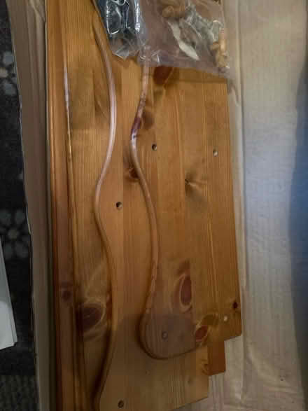 Photo of free Hall shelf with hanging pegs (Ashford TW15) #2