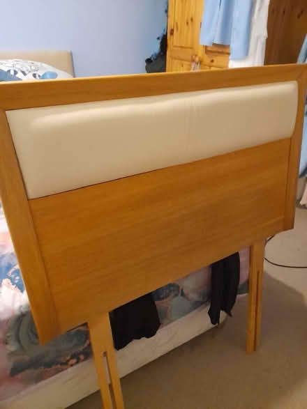 Photo of free Two single wooden headboards (My Lord's Rock TN40) #3