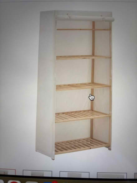 Photo of free Fabric covered shelves. (Bexleyheath DA6) #1