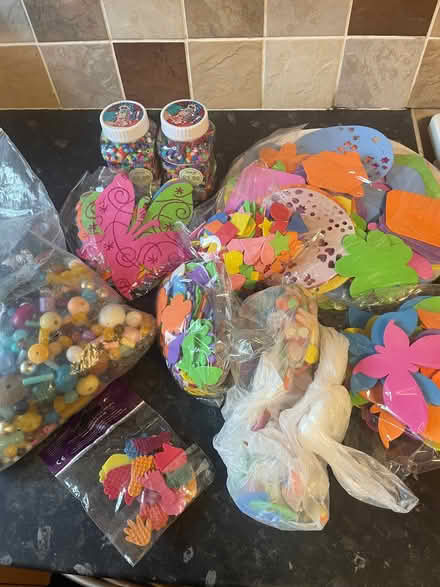Photo of free Children’s foam craft bits and beads (Oswestry SY11) #1