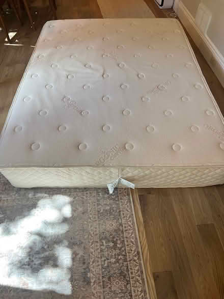Photo of free Like-new Queen latex mattress (Northwest Denver) #1