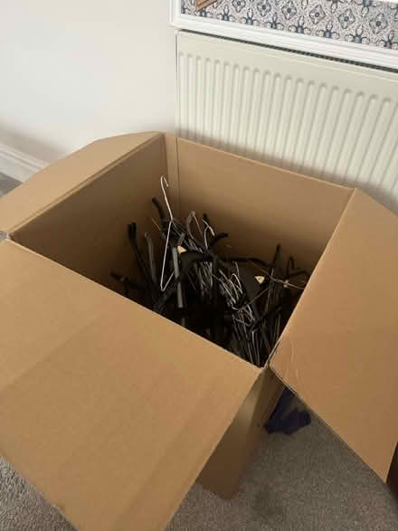 Photo of free Mixed box of clothes hangers (CM12) #2