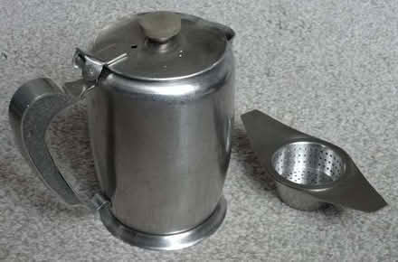 Photo of free Teapot and strainer. (Hoylake CH47) #1