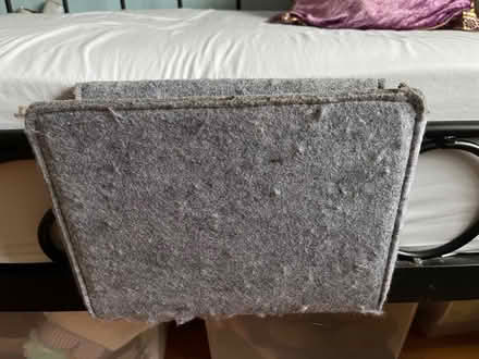 Photo of free grey felt bed 'pocket' (Poulner BH24) #1