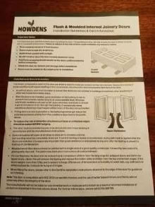 Photo of free Brand new Howdens internal door (Upper Holloway N19) #2