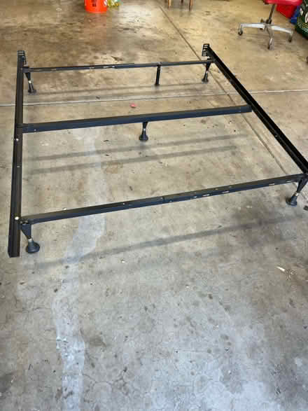 Photo of free Queen Metal Bed Frame (Foothills near River Craycroft) #1