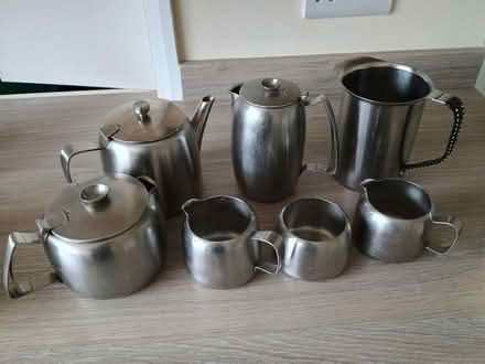 Photo of free Set of stainless steel teapots and jugs (Bloomfield) #1