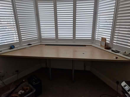 Photo of free Large bay window desk top (Whitton TW2) #1