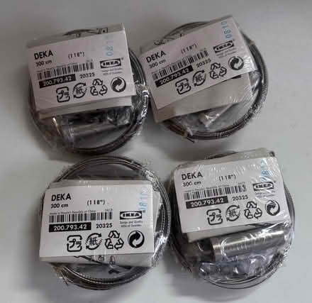 Photo of free IKEA tensile wire curtain wire kits (City Centre NR1) #1