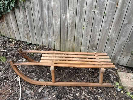 Photo of free Wooden sledge (Ecclesall S11) #2